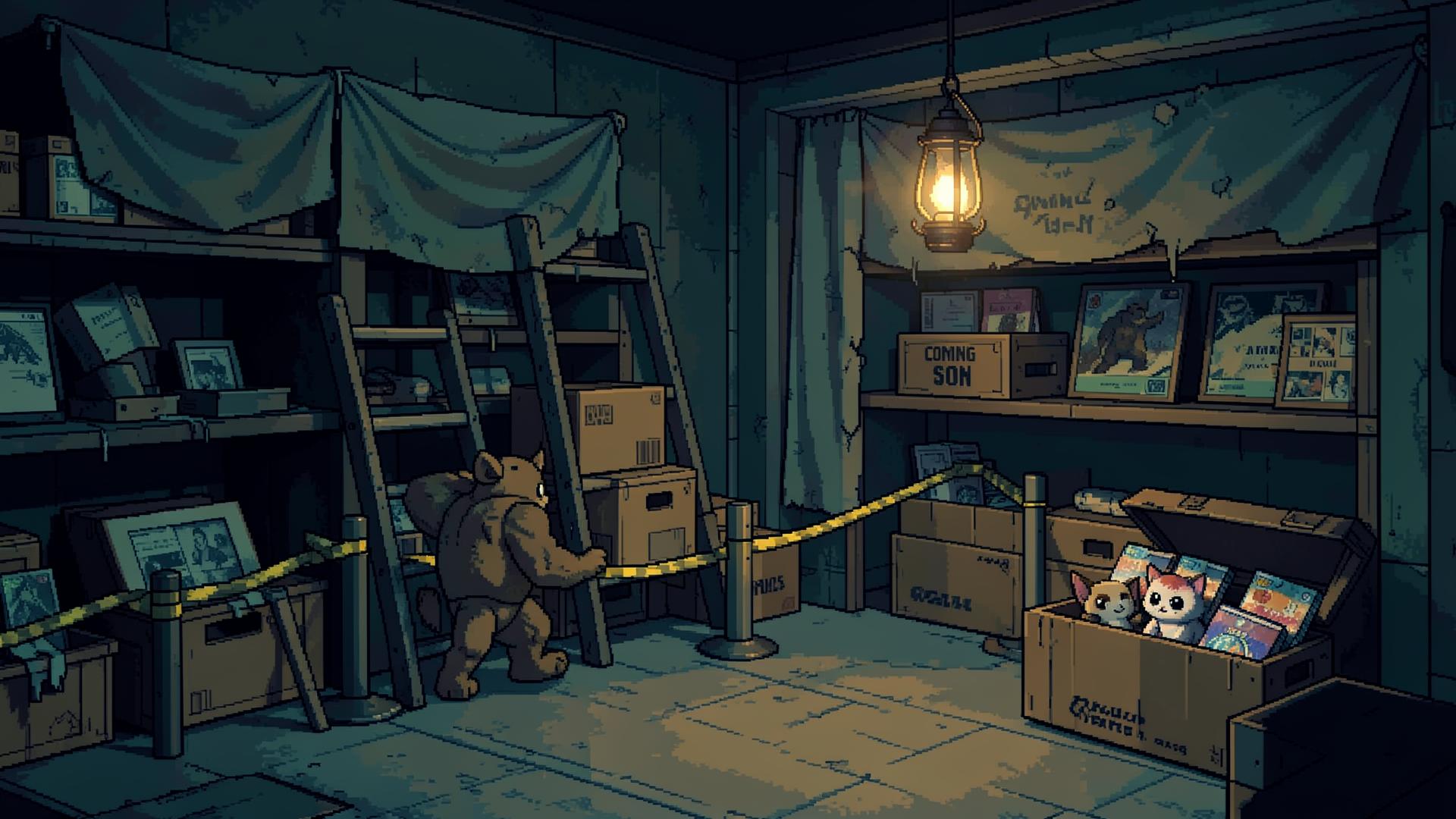 Unsealed Products pixel art